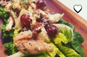 Chicken Salad with Apples, Grapes and Walnuts
